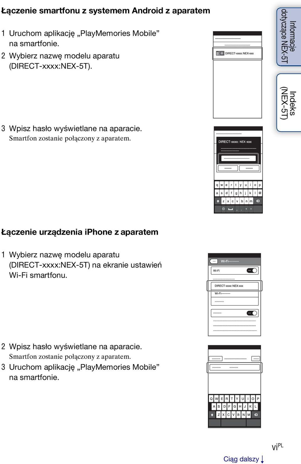 Smartfon zostanie połączony z aparatem.