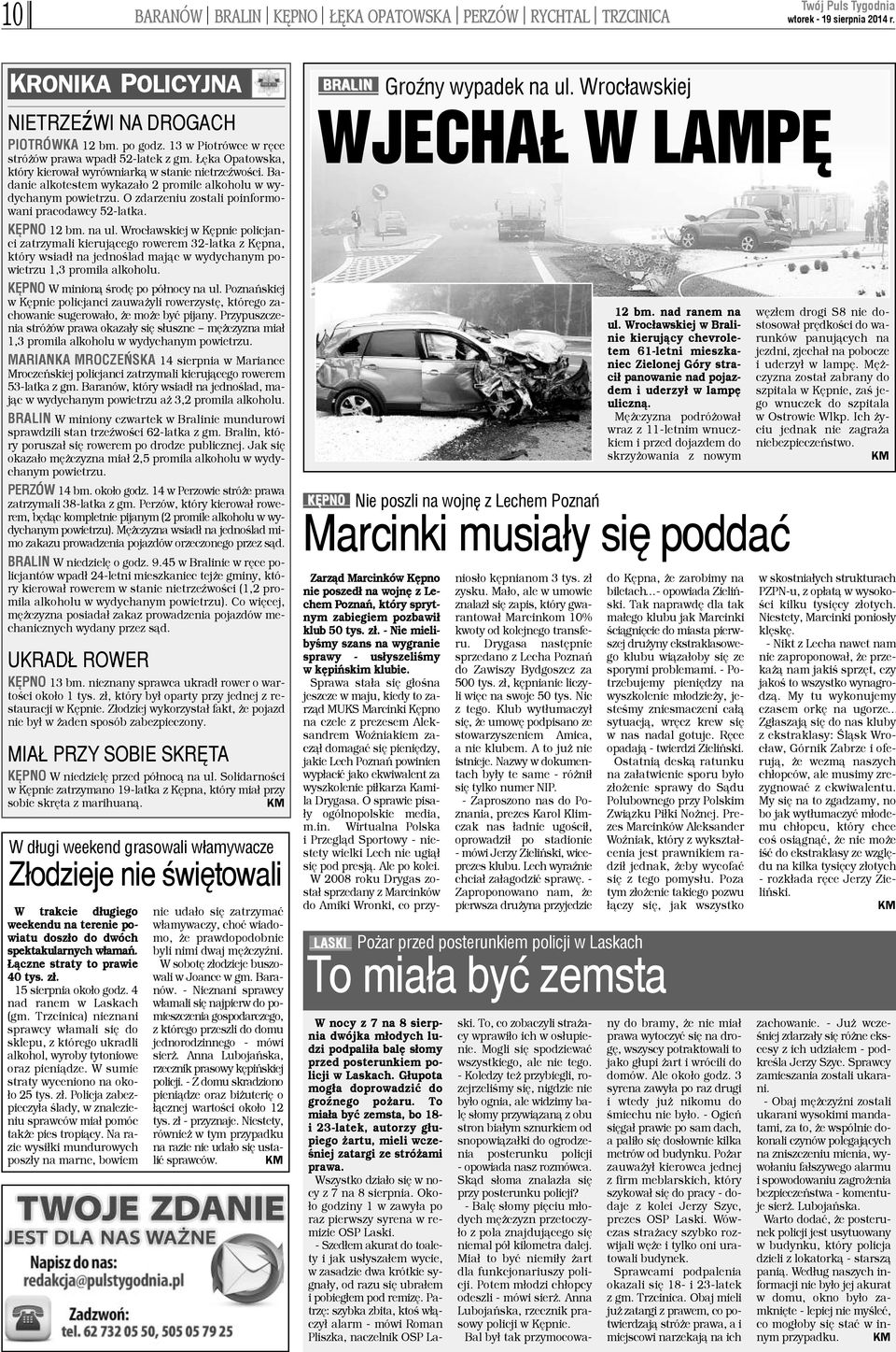 Przy Pracy Powiat Przekaza³ Defibrylatory Siê Smokiem 55 Letni