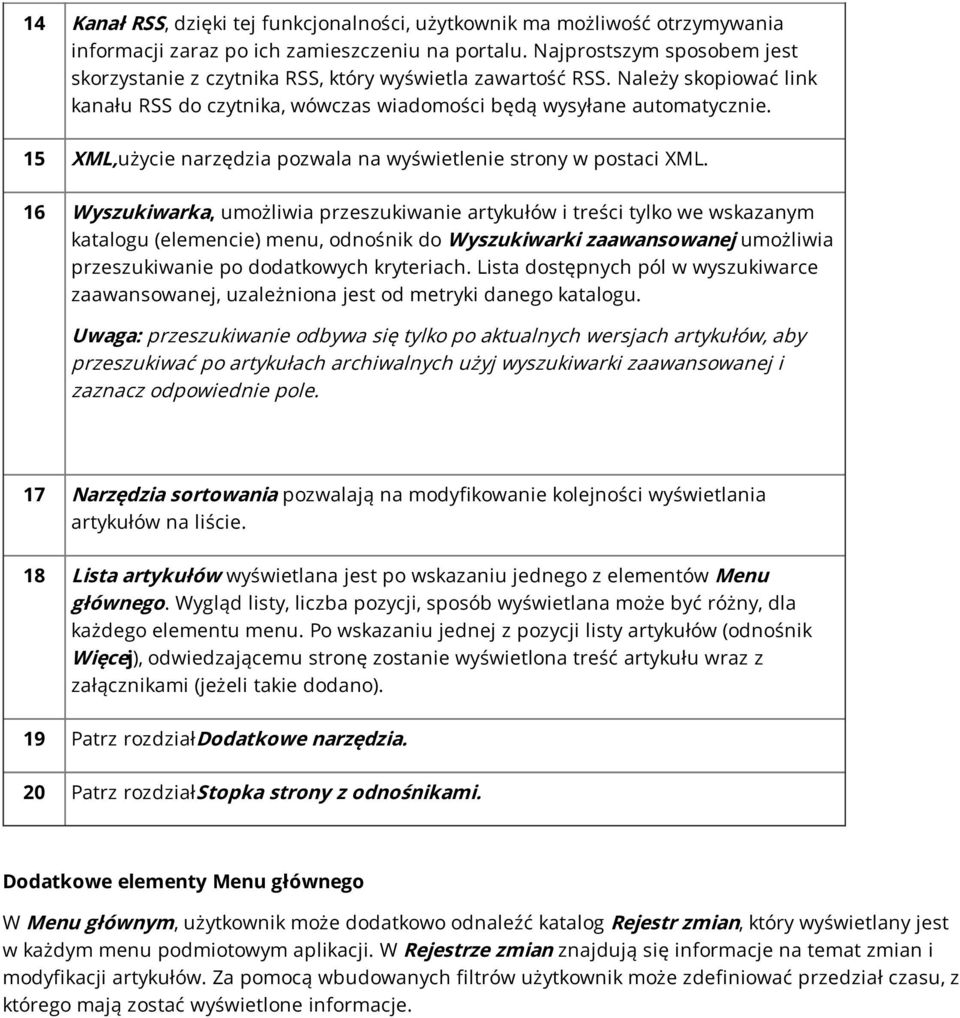 15 XML,użycie narzędzia pozwala na wyświetlenie strony w postaci XML.