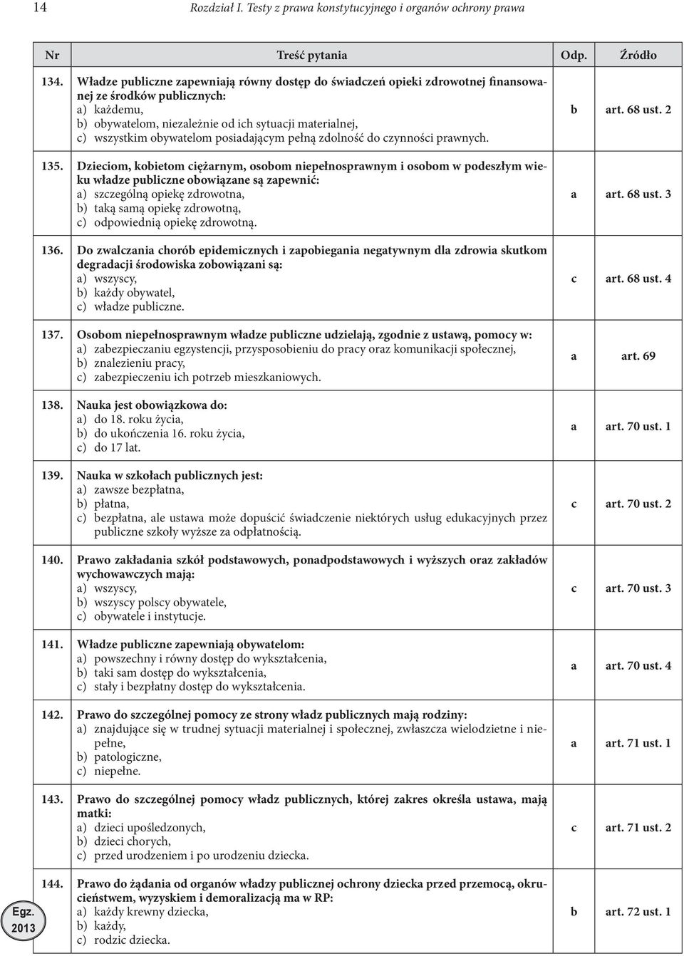 .wszystkim obywatelom posiadającym pełną zdolność do czynności prawnych. 135.