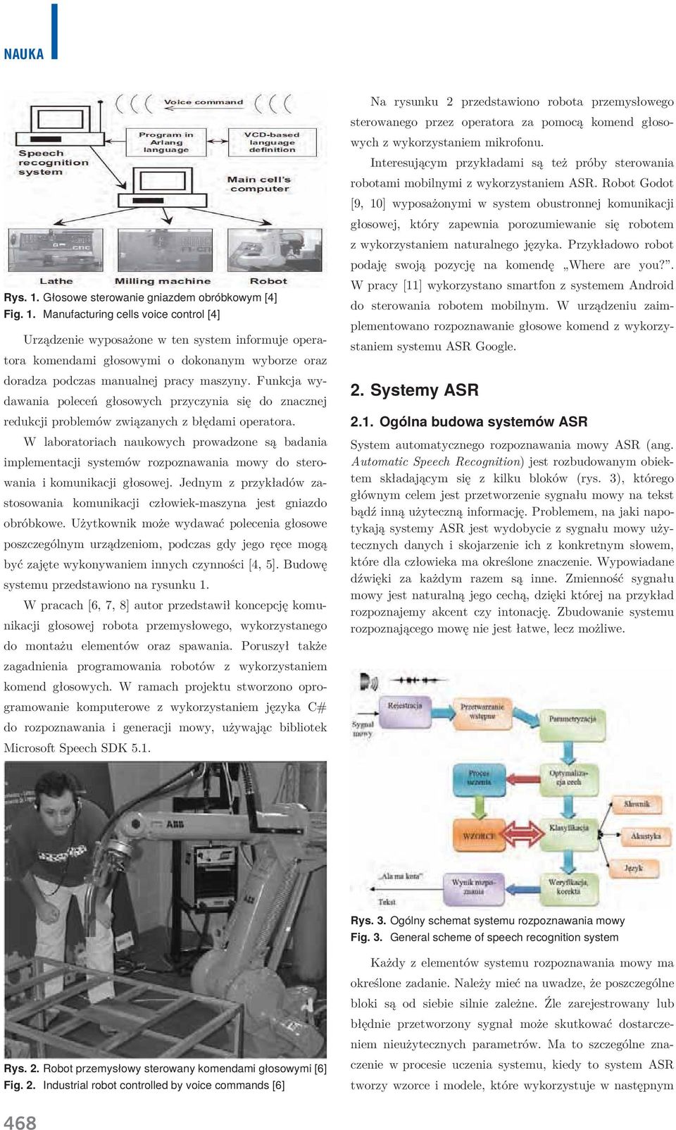 W laboratoriach naukowych prowadzone są badania implementacji systemów rozpoznawania mowy do sterowania i komunikacji głosowej.