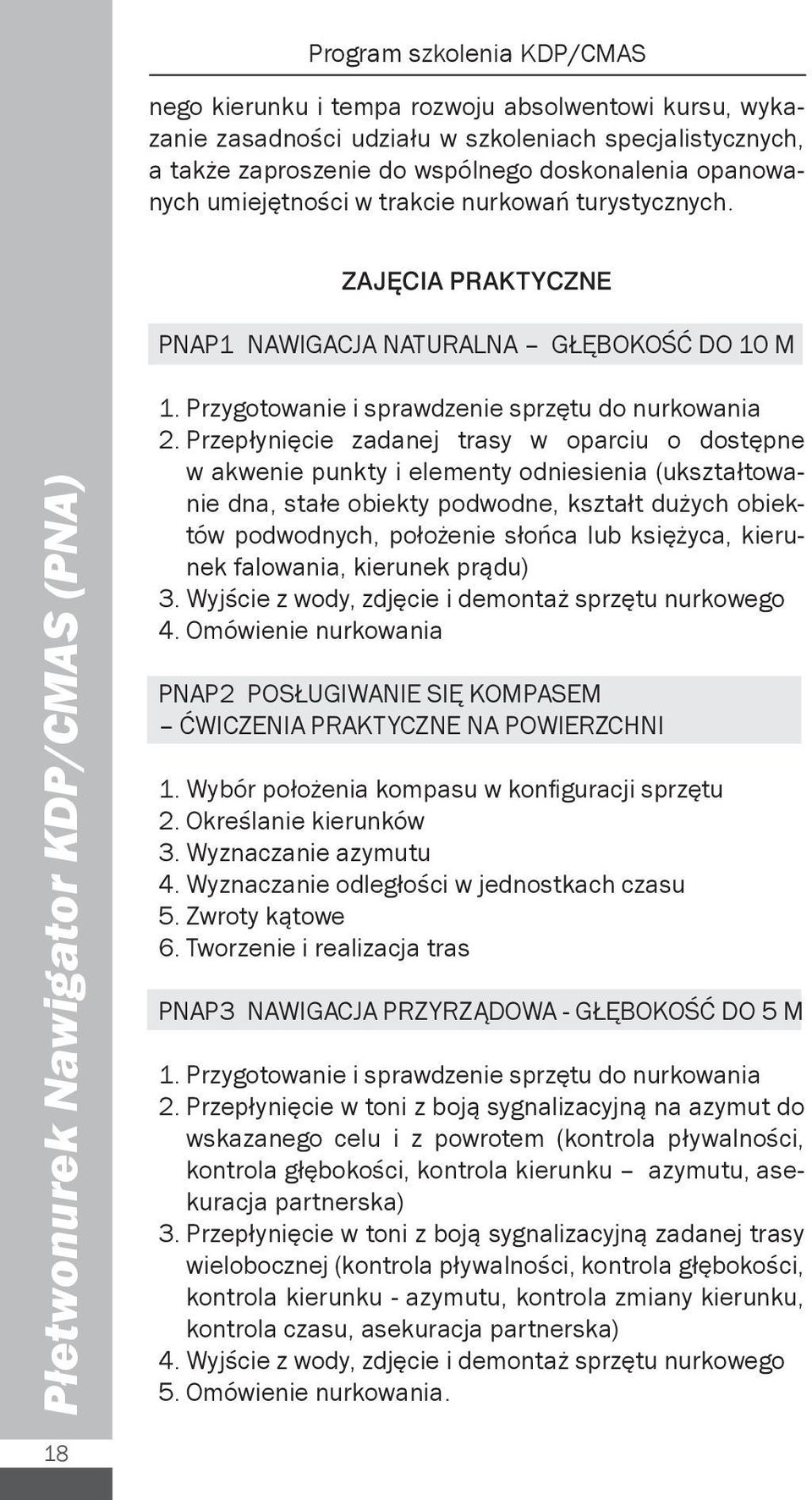 Przygotowanie i sprawdzenie sprzętu do nurkowania 2.