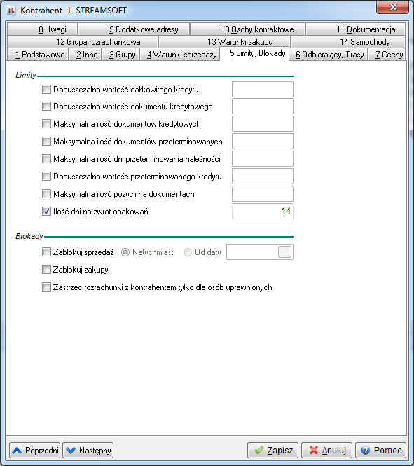 Moduł Handlowo-Magazynowy Opakowania kaucjonowane Wersja 3.59.305 4.04.2013 r. System Streamsoft Pro/Prestiż umożliwia działanie na opakowaniach kaucjonowanych w module Handlowo-Magazynowym.