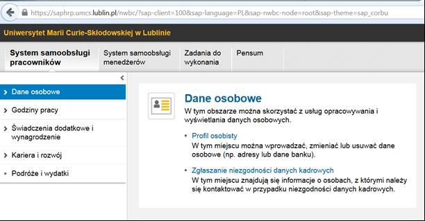 1.4 Logowanie do systemu W celu rejestracji zajęć dydaktycznych w zakładce Pensum dla wybranego nauczyciela akademickiego należy