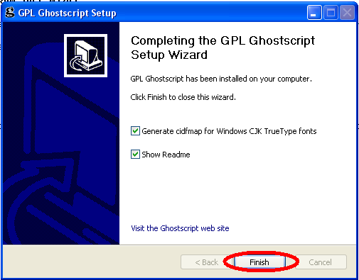 Instalacja GPL Ghostscript 9.06 5.