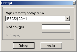 6.3.6 Plik -> Archiwizacja Wszystkie nastawy konfiguratora, zarówno te odczytane z urządzeń jak też te zapisane do urządzenia są automatycznie zapisywane na twardym dysku.