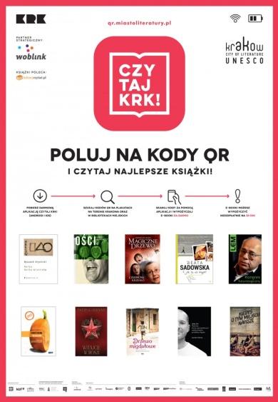 Przykłady zastosowań QR kodów W 2014 r. w Krakowie stworzono aplikację Czytaj KRK!