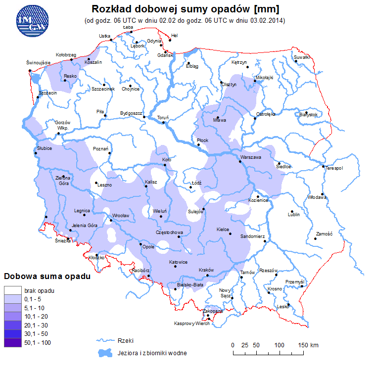 INFORMACJE HYDROLOGICZNO - METEOROLOGICZNE