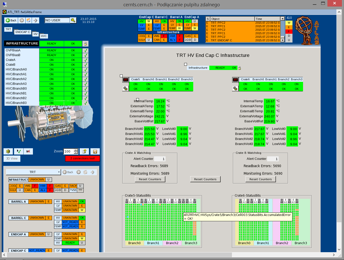 Plan prezentacji System SCADA Detektor TRT LowVoltage