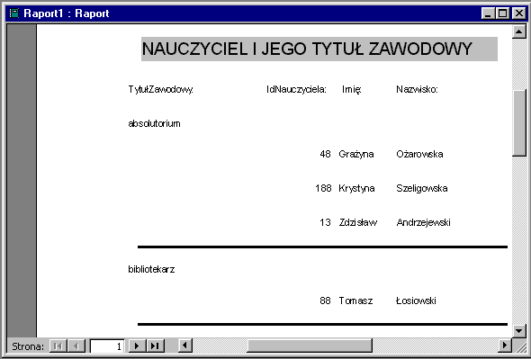 Rysunek 67 6. Włącz podgląd wydruku, wybierając odpowiednią opcję kartkę z lupką z paska narzędzi.