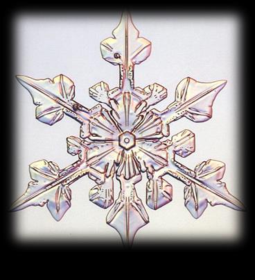 Historia krystalografii Noworoczny podarek albo o sześciokątnych płatkach śniegu