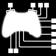 Klawiatura / / / / / / Enter Backspace Esc OK BACK/RETURN EXIT Pilot 0 9 / litery Przyciski numeryczne F1 F2 F3 F4 F5 / F6 HOME APPS MENU AV Kanał w dół / w górę F7 / F8 Zmniejszanie / zwiększanie