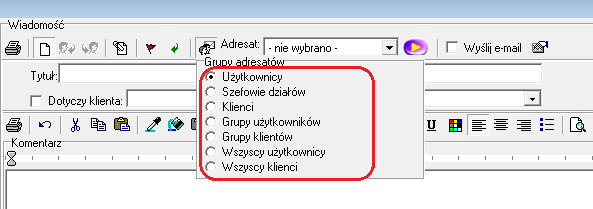 Wycofanie wysłanej wiadomości Po wysłaniu wiadomości istnieje możliwość jej wycofania dopóty, dopóki wiadomość nie zostanie odebrana.