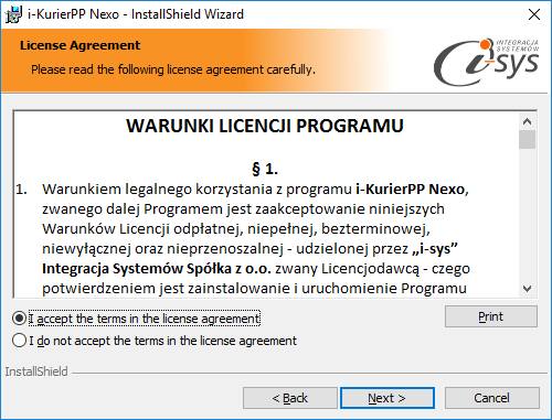 (rys. 2) Proces instalacji Instalator dodatkowo daje nam możliwość wybrania miejsca docelowego instlacji,