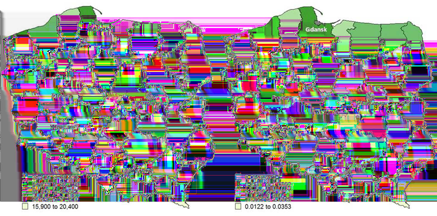 Wst p Regionalny PKB i jego wzrost estymacji MNK i SDM PKB per capita w 2006 (lewy) i ±rednia stopa