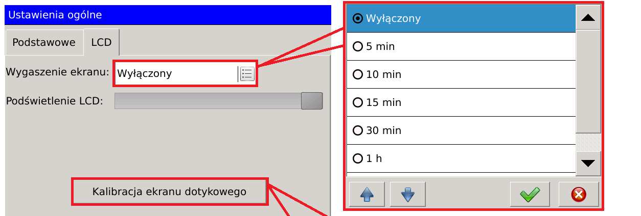 ND40-07-01 Instrukcja obsługi 67 Data i czas Data Czas Pole edycyjne do zmiany daty urządzenia.