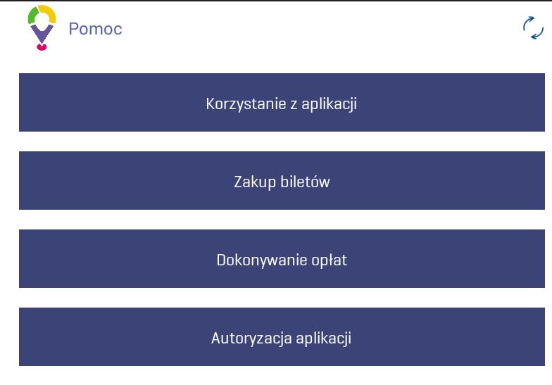 19. Prezentacja Zakładka zawiera krótkie wprowadzenie do aplikacji imka. 20. Pomoc W celu uzyskania pomocy należy wybrać zakładkę Pomoc w głównym menu.