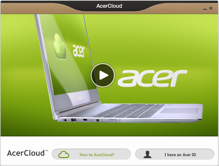 Konfiguracja usługi AcerCloud - 41 witryny AcerCloud (https://www.cloud.acer.com/ops/downloads) i wybrać Instalatora AcerCloud w części systemu Windows.