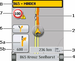 klawisz [9] GPS-stan: Otwiera okno GPS / POZYCJA. Można się w nim zapoznać z detalami dotyczącymi odbioru GPS. Dokładne informacje znajdują się w rozdziale "GPS / pozycja", na stronie 35.