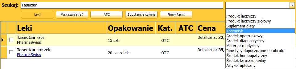 Uwaga! Funkcjonalność przepisywania leków na receptę została szczegółowo opisana w instrukcji obsługi programu mmedica. 3.