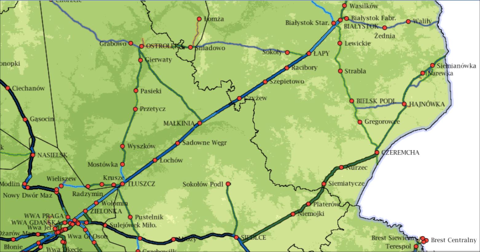 transport kolejowy Projekt realizowany pod nazwą Modernizacja linii kolejowej E 75