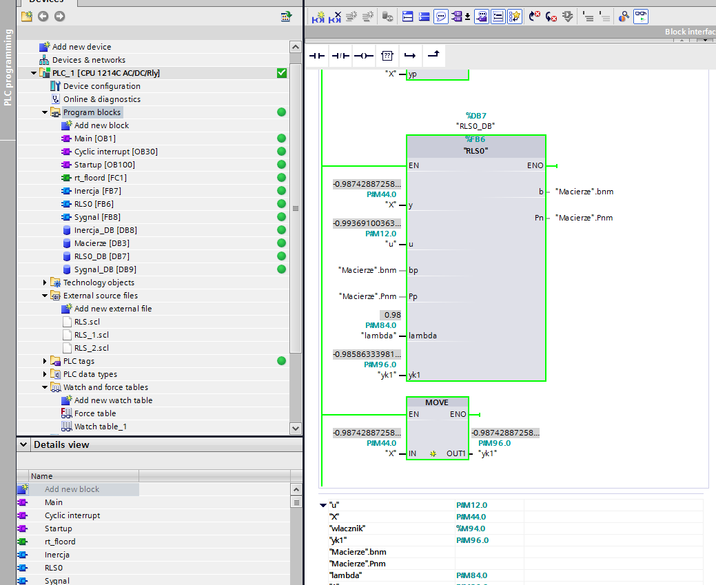 Przykładowe zastosowania Simulink PLC Coder Procedura