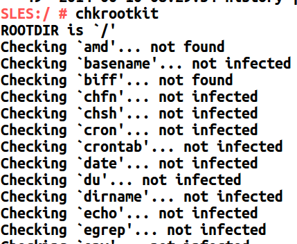 Host Intrusion Detection System rootkit`y chkrootkit, rkhunter narzędzia nie są dostępne standardowo