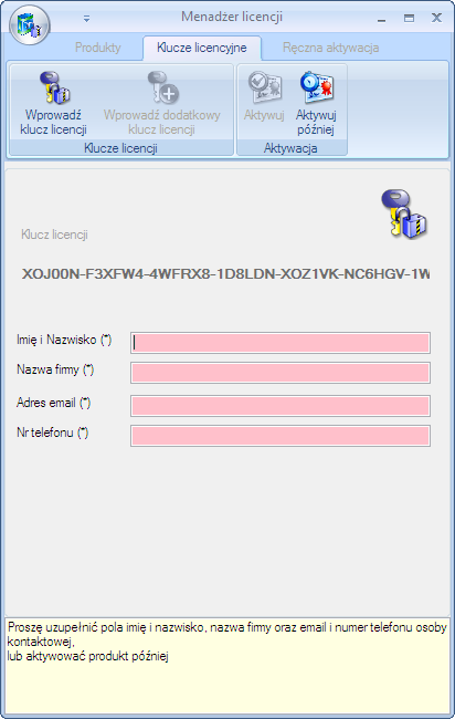 Instrukcja Instalacji Vario.OneOffice 18 WORKSTATION\VARIO. Jeżeli Vario.Server jest zainstalowany na tej samej maszynie co aplikacja Vario.Client w polu Serwer : można wpisać LOCALHOST\VARIO.