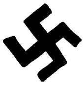 Swastyka Symbol utożsamiany obecnie przede wszystkim z Adolfem Hitlerem, partią NSDAP oraz ideologią nazistowską. Występuje również w kulturach Dalekiego Wschodu oraz wśród ruchów rodzimowierczych.