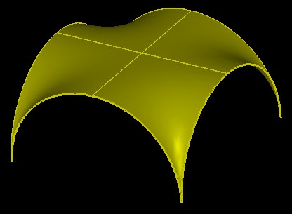 6. Powierzchnie Mesh Mesh to rodzaj powierzchni. Składa się z grupy faset, które są elementami planarnymi reprezentującymi powierzchnię 3D.