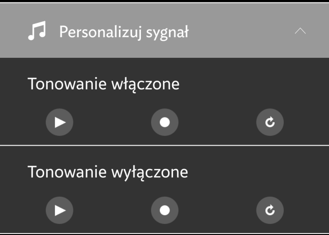 Pozwala również na zmianę jej tekstu. Zakładka Tryb podwójny umożliwia włączenie / wyłączenie obsługi dwóch telefonów jednocześnie.