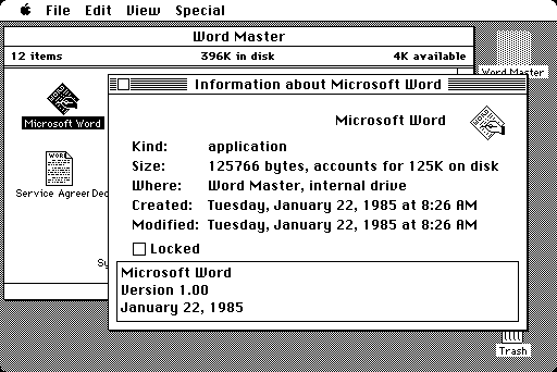 MS Word - historia Pierwotnie stworzony przez Richarda Brodie dla komputerów PC z systemem DOS w roku 1983.