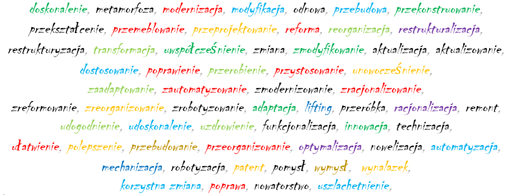 USPRAWNIENIE - to, co służy poprawie