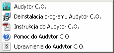 Radson C.O. 3.5 4 Podstawy obsługi programu W rozdziale podano podstawowe informacje dotyczące obsługi programu.