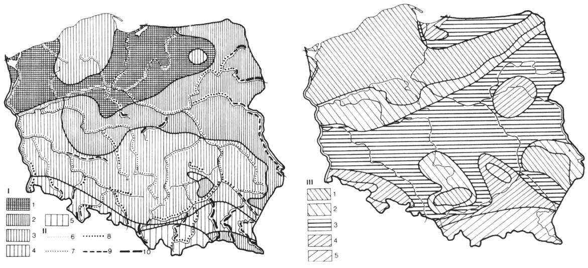 66 P. Marchel, J. Paska Rzeki w Polsce są zasilane wodą: bezpośrednio z opadów atmosferycznych, z topniejącego śniegu lub też z dopływu podziemnego.