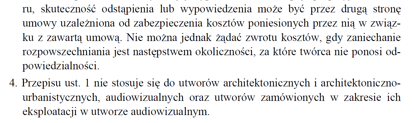 Obrót prawami majątkowymi i ich ograniczenia Ograniczenia zawarte w PrAut. art. 56 ust. 4 i PrAut. art. 57 ust.