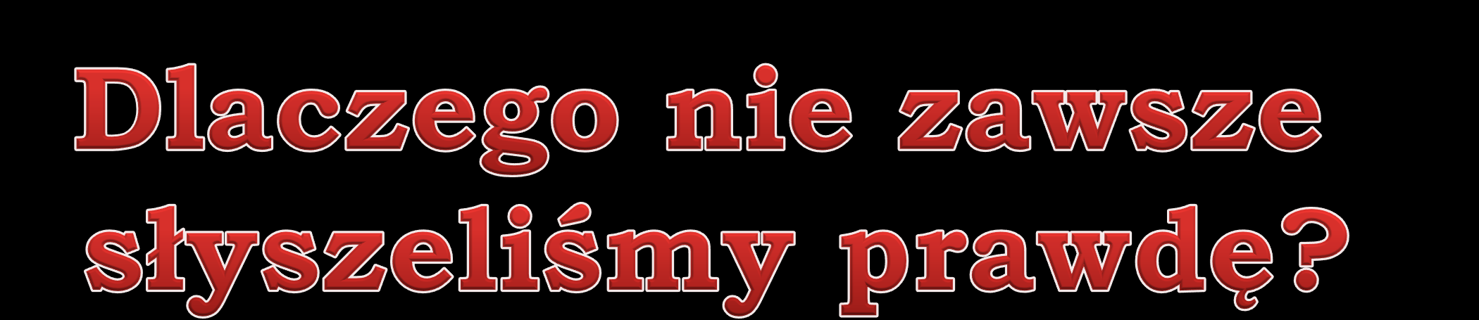 To bardzo proste. Komuniści byli żądni władzy, każdy kto im się sprzeciwiał stawał się wrogiem. Tak więc Żołnierze Wyklęci zostali bandytami, zdrajcami oraz bestiami.