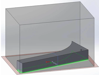 Podstawy SOLIDWORKS 3. Ustawić wskaźnik nad polem wprowadzania współczynnika skalowania. Oprogramowanie obliczy maksymalny zalecany współczynnik skalowania i poinformuje użytkownika o limicie.