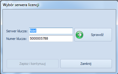 2.4. Rozdzielanie kluczy licencyjnych pomiędzy operatorami Na formularzu operatora dodane zostało pole na wpisanie numeru klucza, z którego operator pobierał będzie licencje na system.