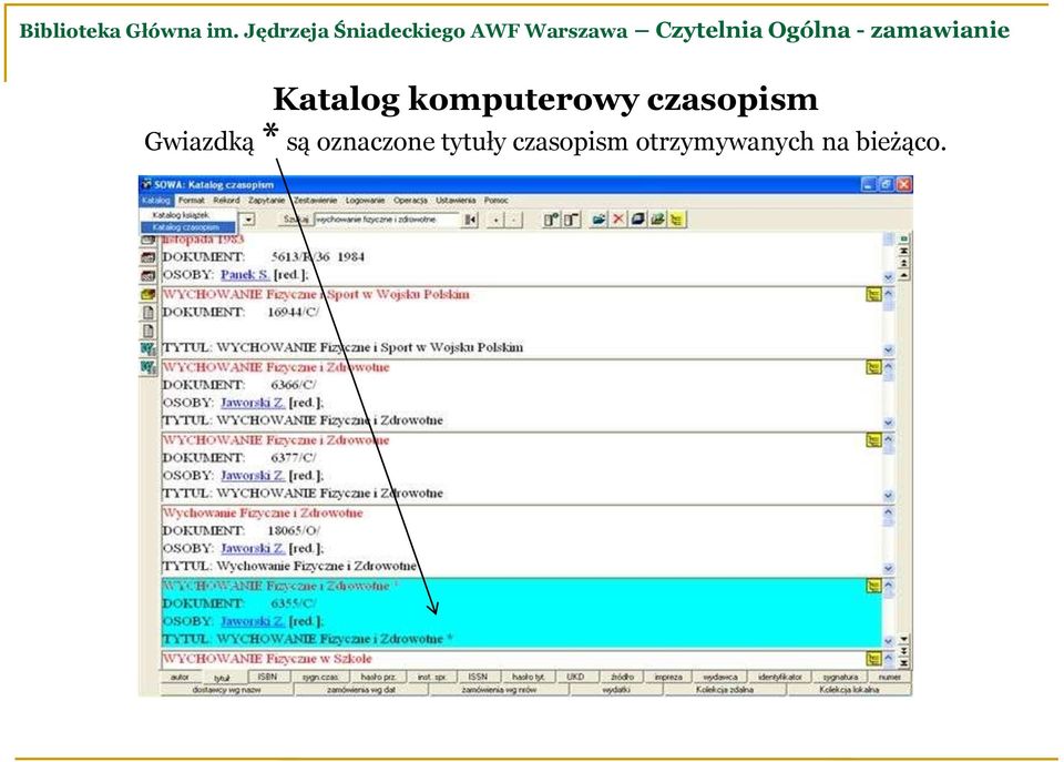 Ogólna - zamawianie Katalog komputerowy