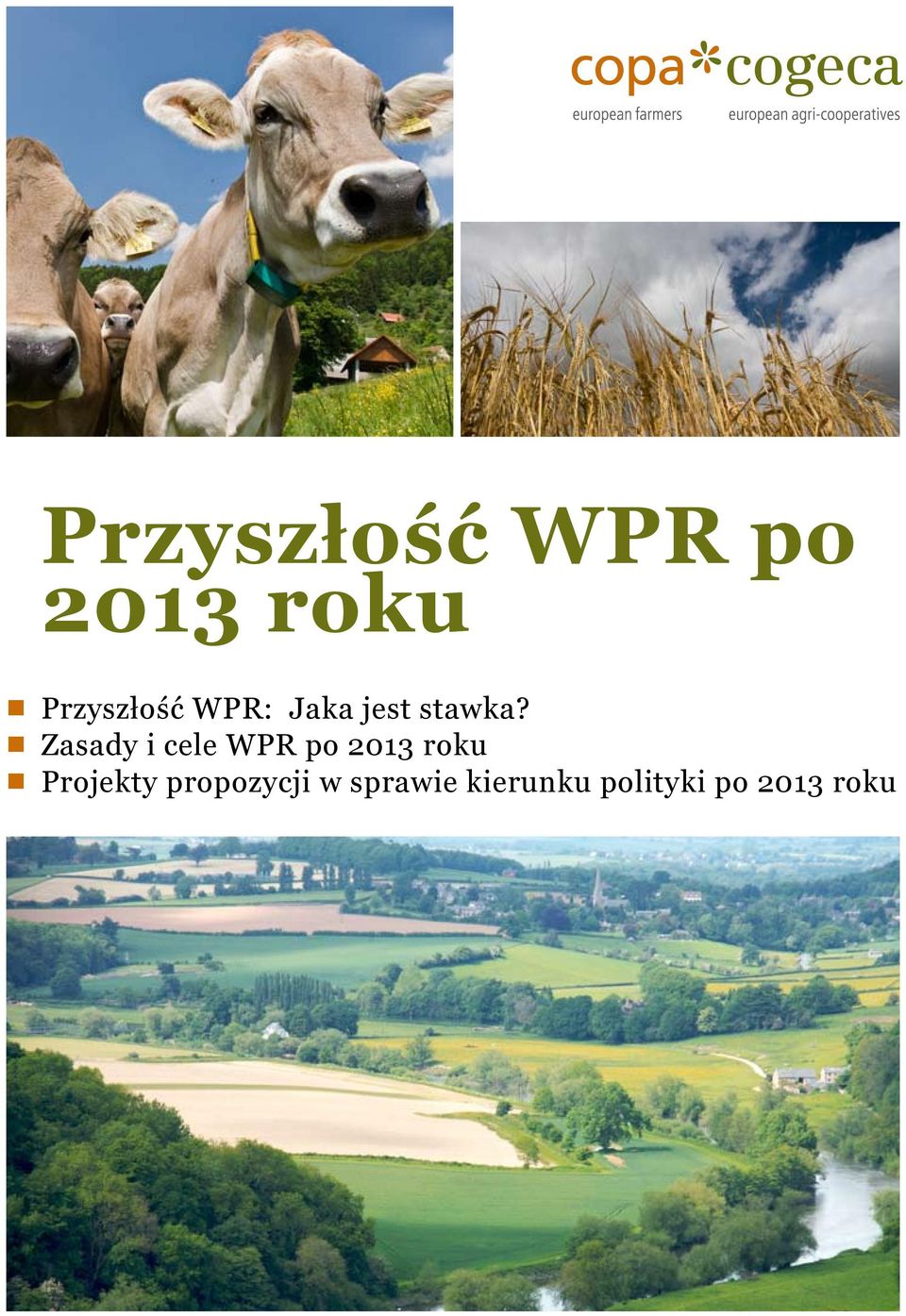 Zasady i cele WPR po 2013 roku