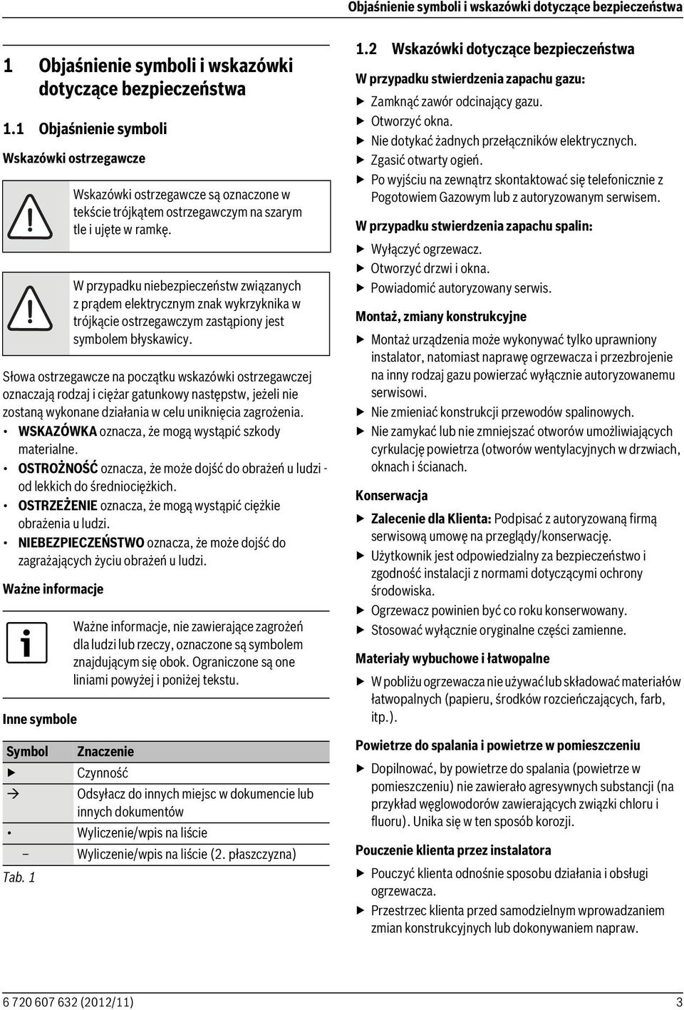 uniknięcia zagrożenia. WSKAZÓWKA oznacza, że mogą wystąpić szkody materialne. OSTROŻNOŚĆ oznacza, że może dojść do obrażeń u ludzi - od lekkich do średniociężkich.