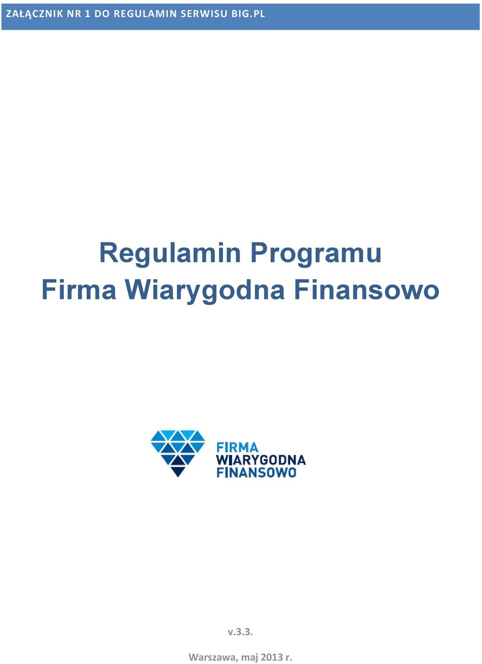 PL Regulamin Programu Firma