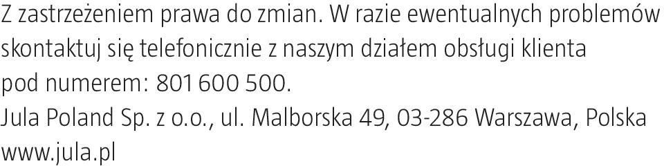 telefonicznie z naszym działem obsługi klienta pod