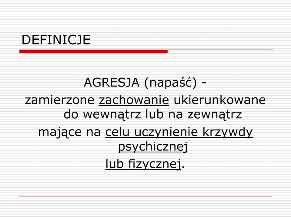 wewnątrz lub na zewnątrz mające na