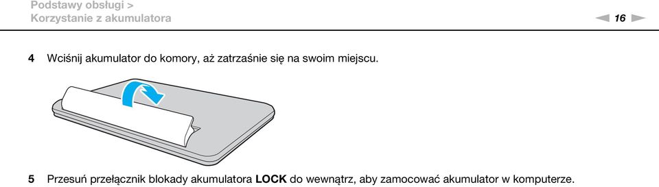 swoim miejscu.