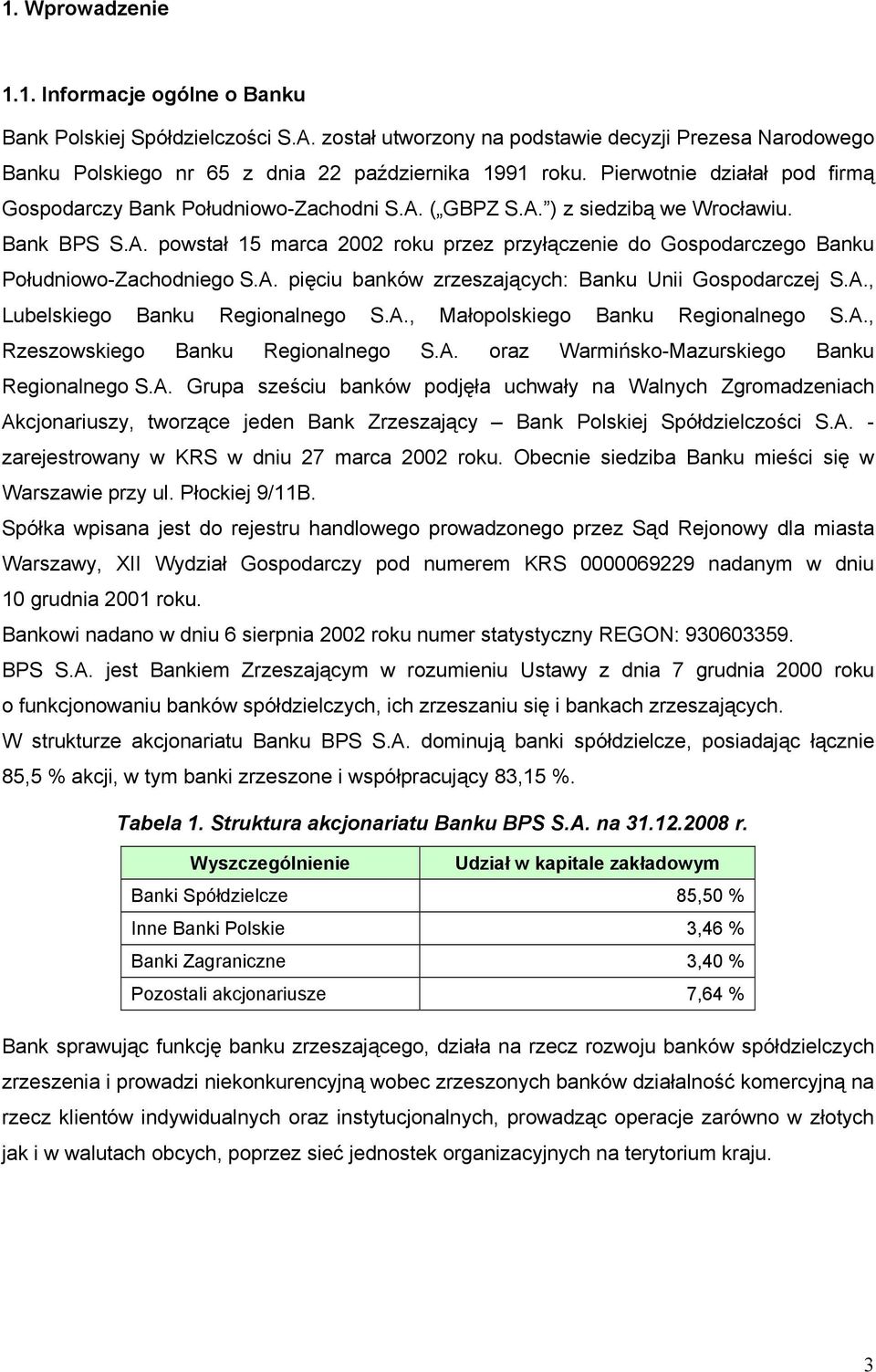 A. pięciu banków zrzeszających: Banku Unii Gospodarczej S.A., Lubelskiego Banku Regionalnego S.A., Małopolskiego Banku Regionalnego S.A., Rzeszowskiego Banku Regionalnego S.A. oraz Warmińsko-Mazurskiego Banku Regionalnego S.