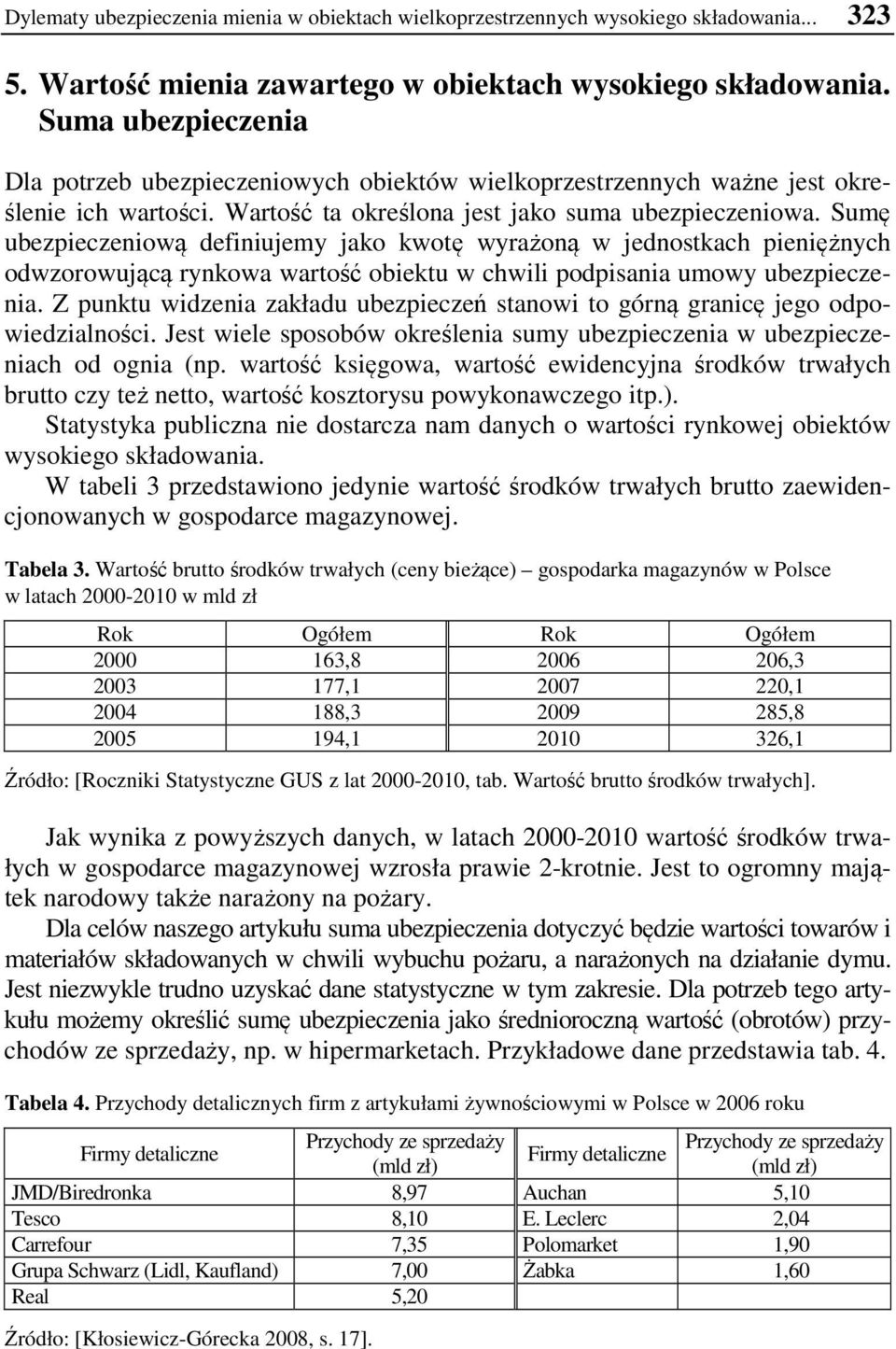 Sumę ubezpieczeniową definiujemy jako kwotę wyrażoną w jednostkach pieniężnych odwzorowującą rynkowa wartość obiektu w chwili podpisania umowy ubezpieczenia.