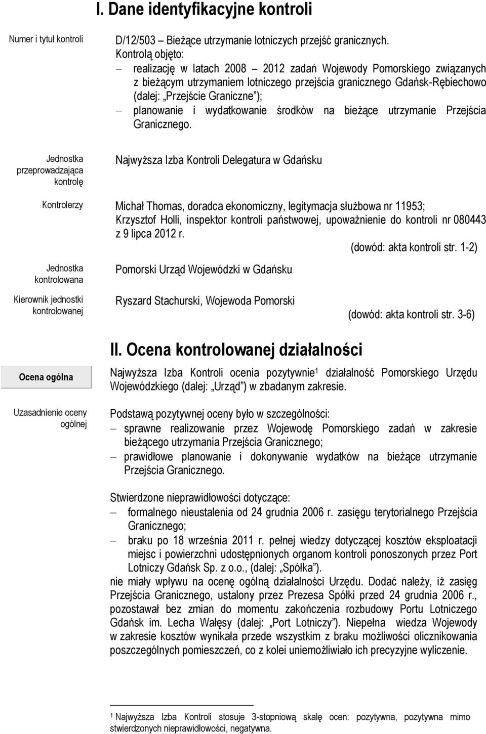 planowanie i wydatkowanie środków na bieżące utrzymanie Przejścia Granicznego.