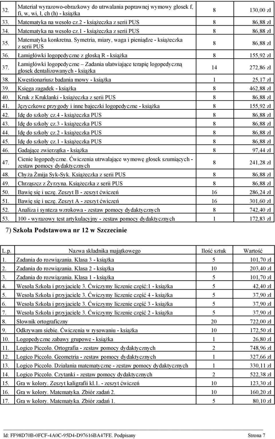 Łamigłówki logopedyczne z głoską R - 8 155,92 zł 37. Łamigłówki logopedyczne Zadania ułatwiające terapię logopedyczną głosek dentalizowanych - 14 272,86 zł 38.